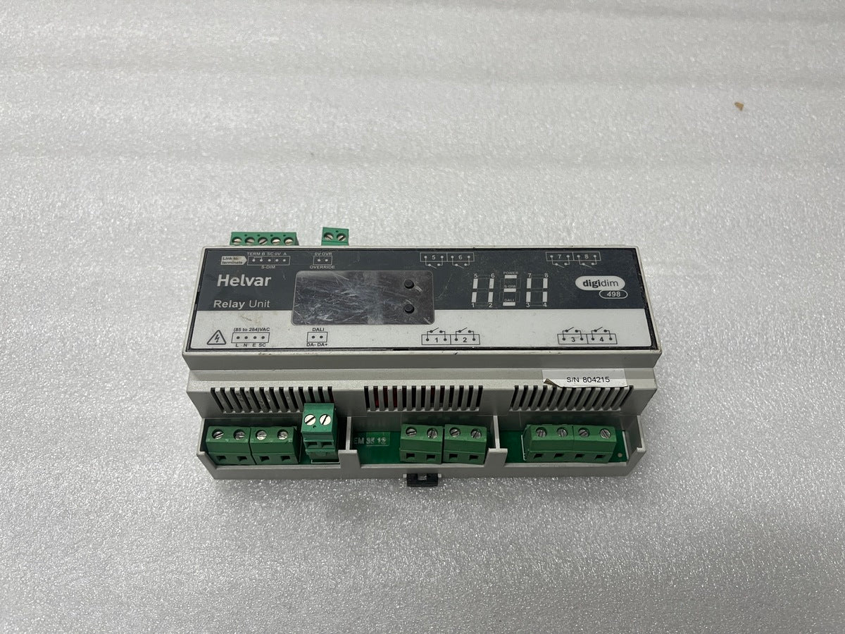 HELVAR 498 RELAY UNIT 85-264V AC V1.60 128A