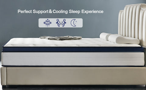 Die Dream-Hybridmatratze bietet eine perfekte Unterstützung und ein kühlendes Schlaferlebnis