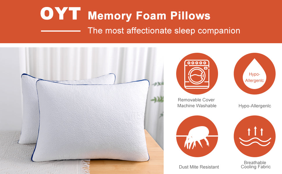 Shredded Memory Foam Pillows