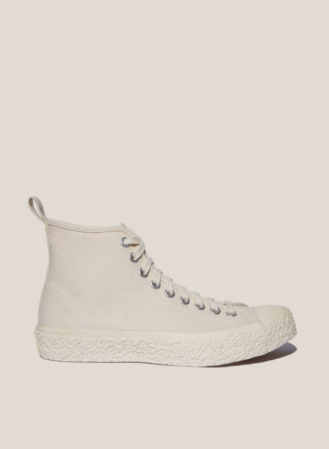 Vulcanized High Top Sneaker (Off White)