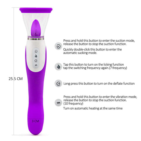 instruction of sucking vibrator