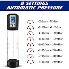 8 settings of penis enlarger