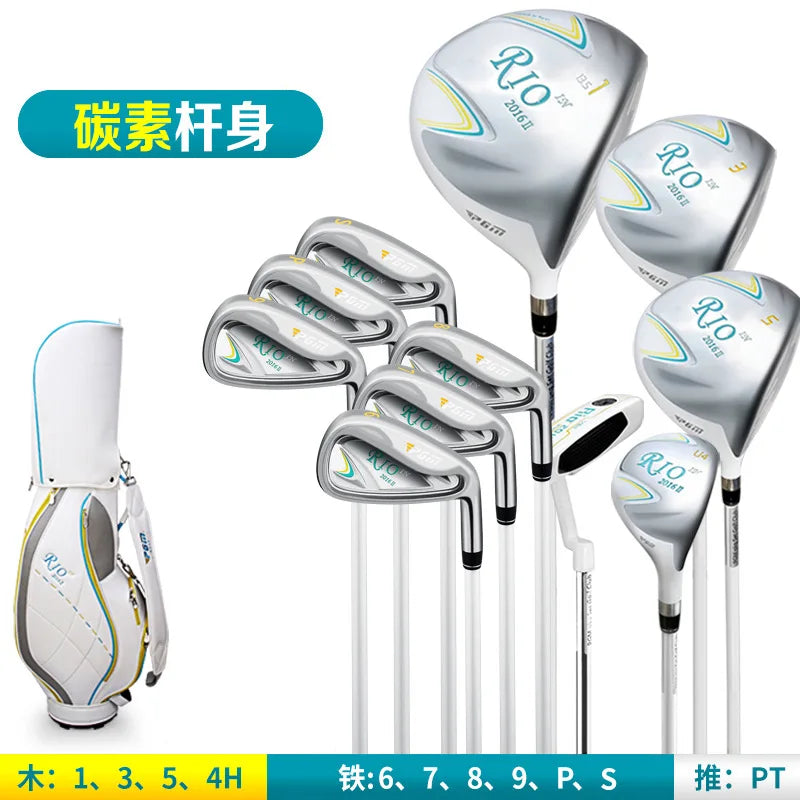 Complete 11pcs Golf Club Set with Driver