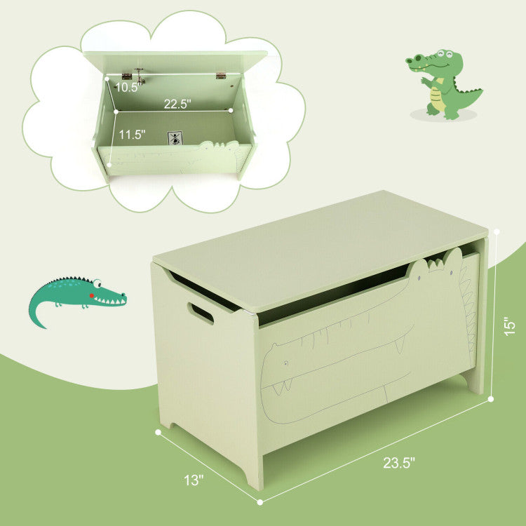 Quick Assembly and User-Friendly: Measuring 23.5” x 13” x 15” (L x W x H), our toy box comes with detailed instructions and numbered parts for hassle-free assembly. With no steps to miss, you can complete the setup swiftly, leaving more time for play and organization.