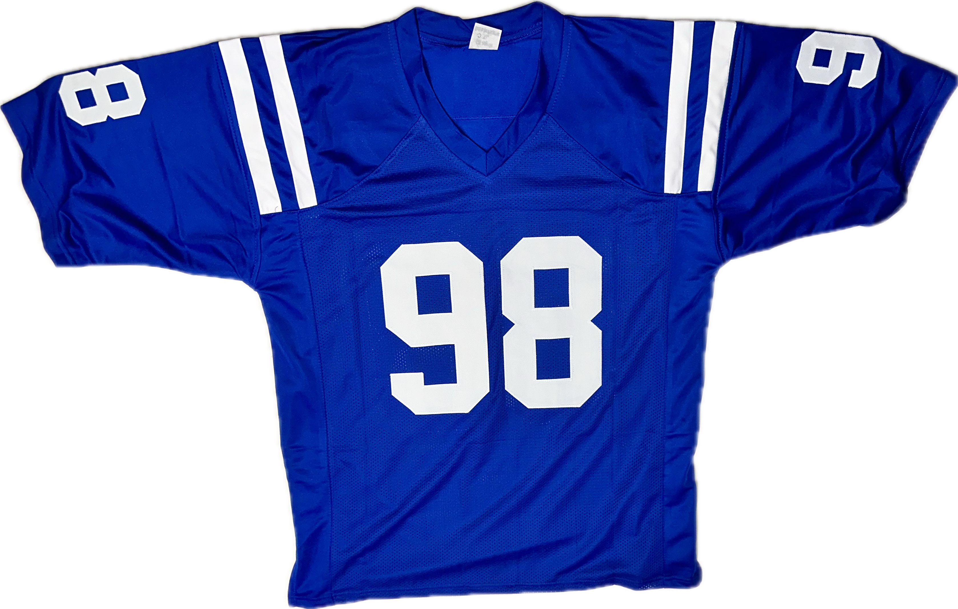 Robert Mathis Signed Custom Indianapolis Football Jersey (PIA)