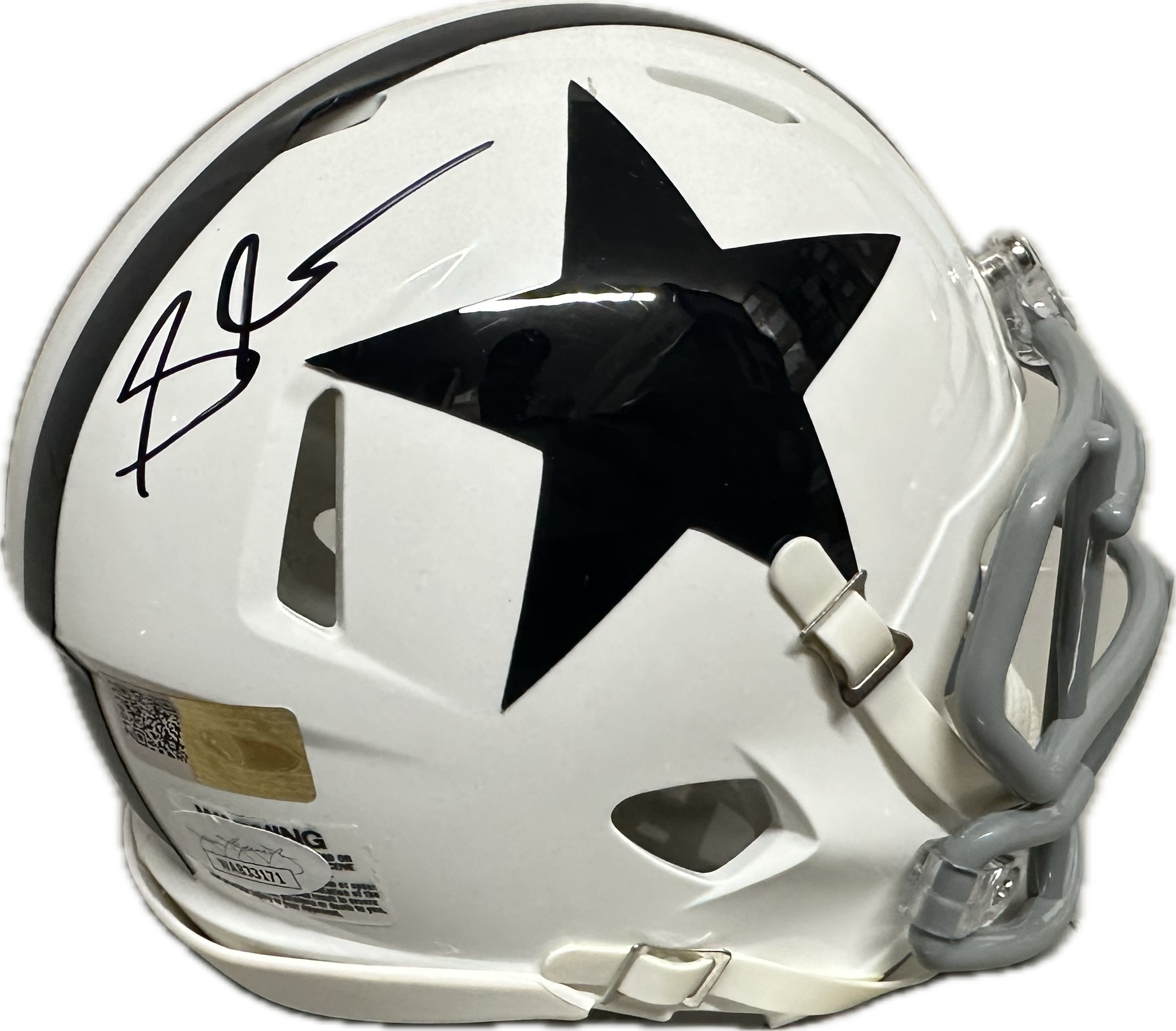 Stephon Gilmore Dallas Signed Mini Football Helmet (JSA/PIA)