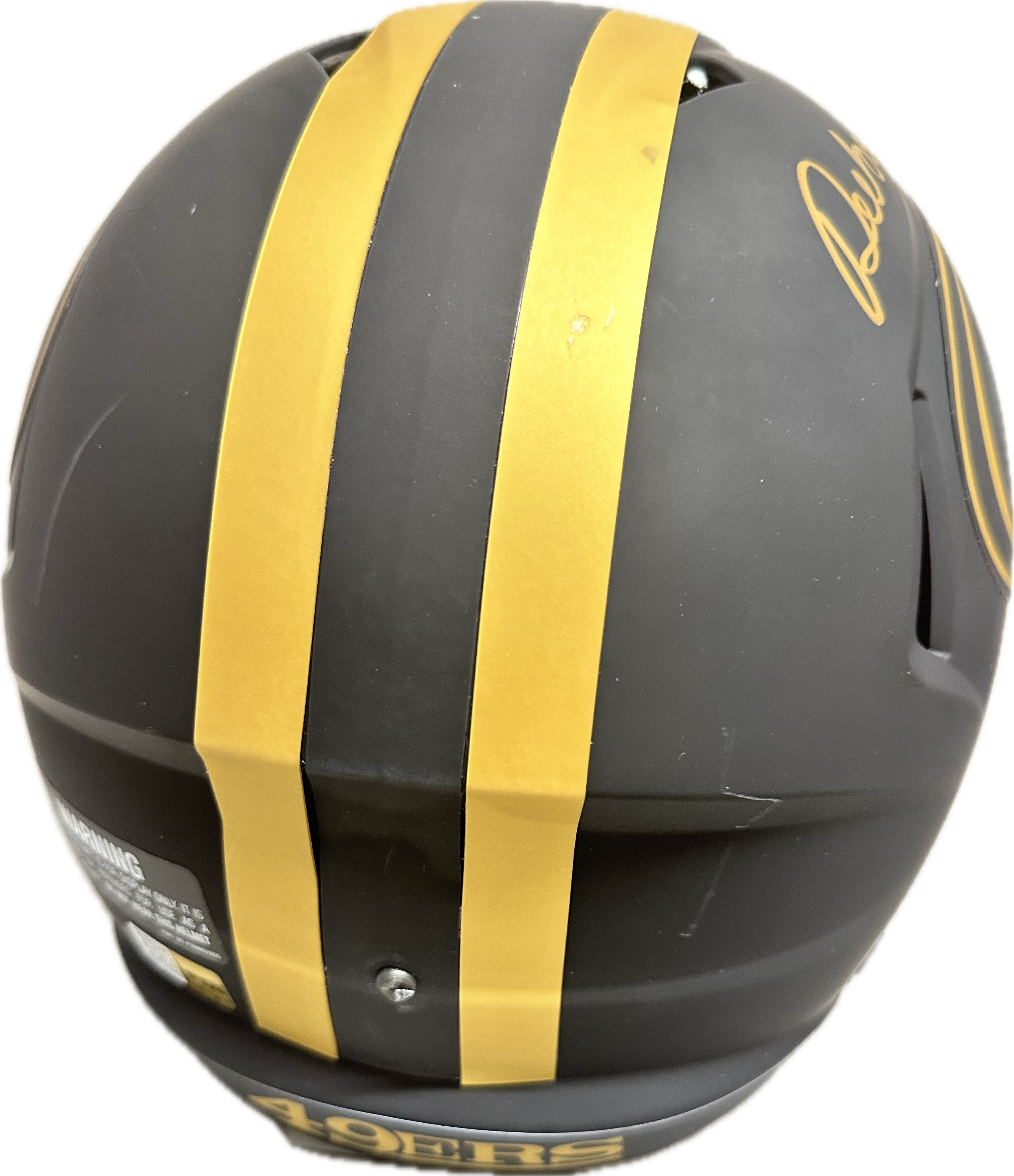 Deebo Samuel San Fransisco Full Size Eclipse Speed Rep Football Helmet (JSA)