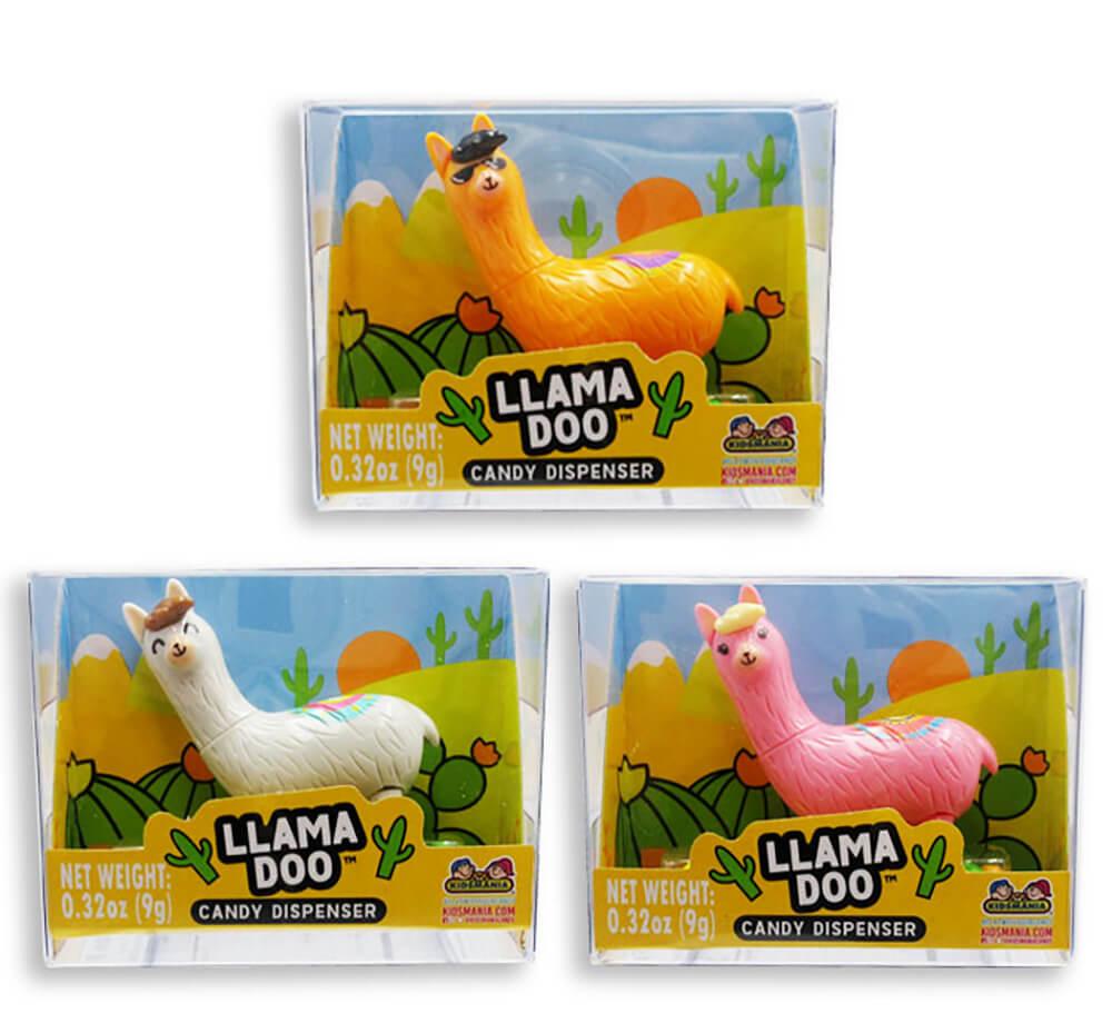Llama Doo Mini Candy Dispenser: 12-Piece Box
