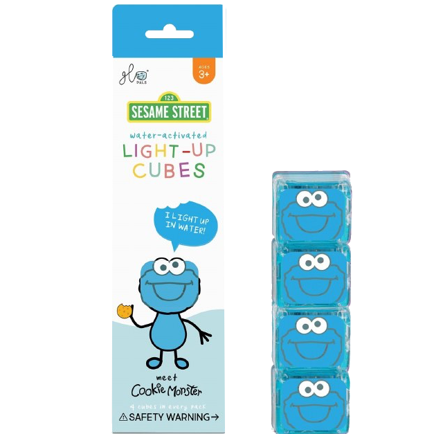 Glo-Pals 4 Pack: Cookie Monster (Blue)