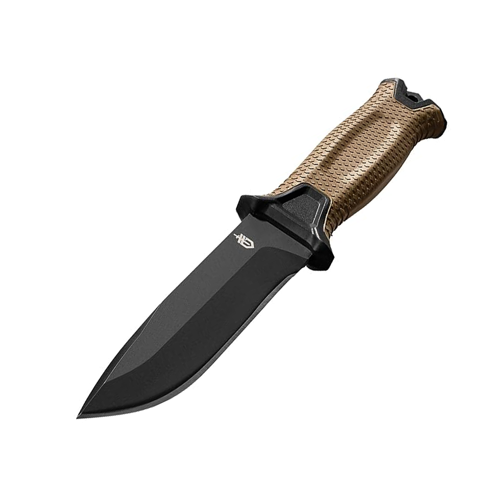 Gerber Strongarm Fixed Blade Knife Plain Edge - Coyote Brown