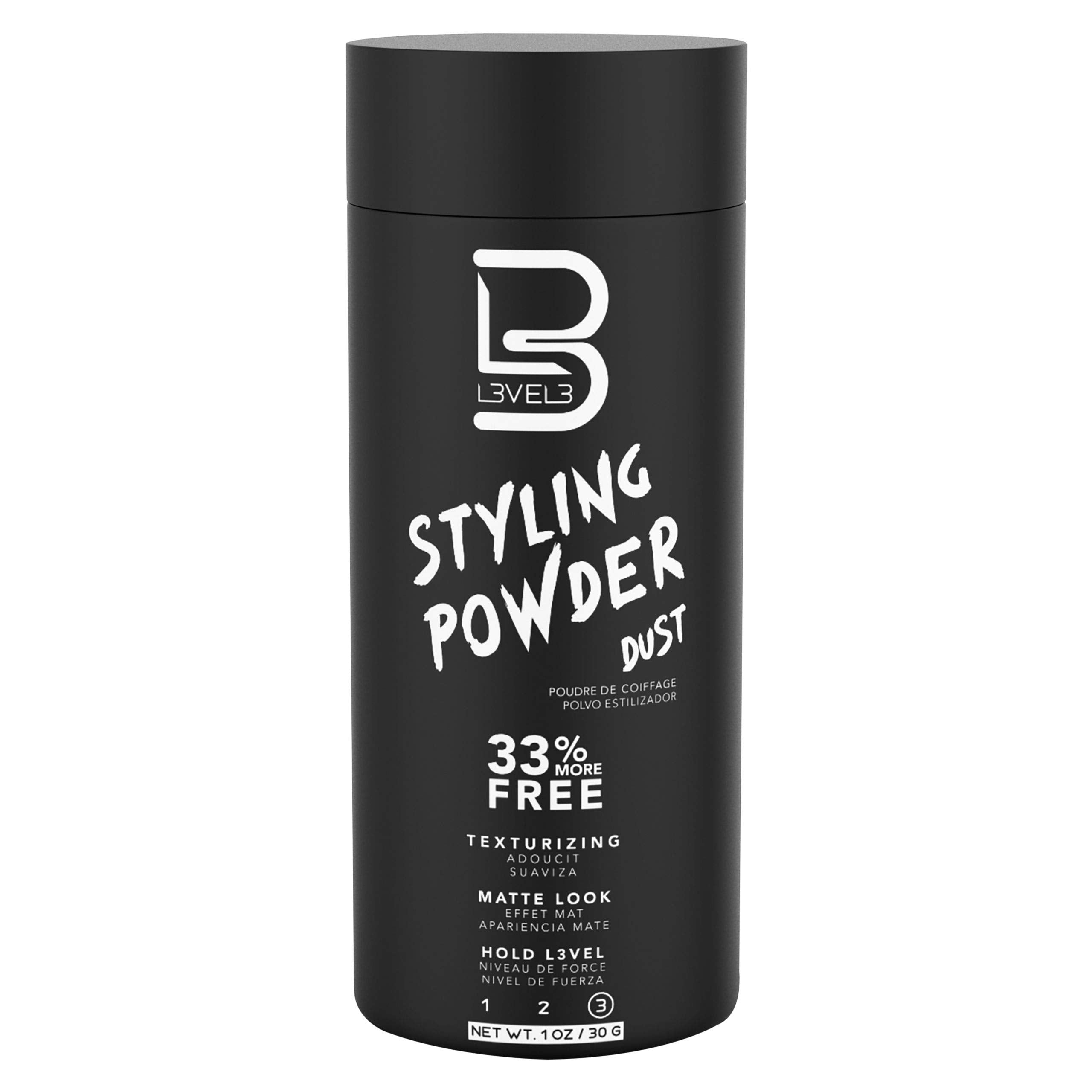 Level 3 Styling Powder Dust 33% More Free Texturizing Hold Level 3 Matte Look 1oz