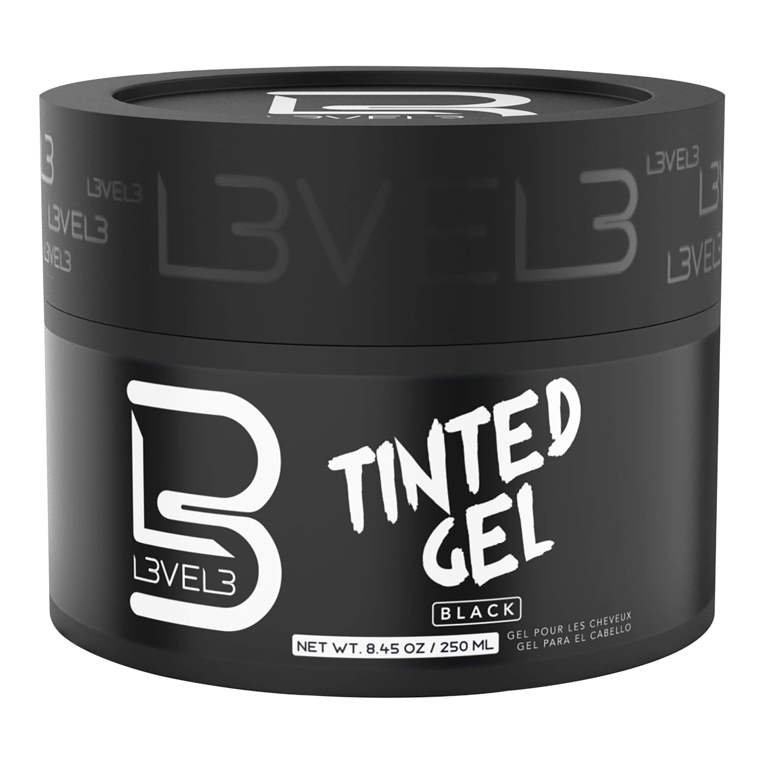 Level 3 Tinted Gel Black Hold Level 2 Covers Grey Hair 8.45fl oz