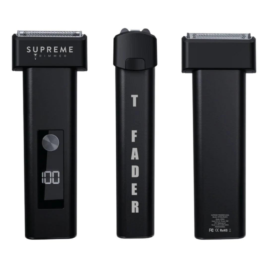 Supreme Trimmer STF501/BLACK 120 Min Run Time Cord/Cordless Fast Charge 100-240V