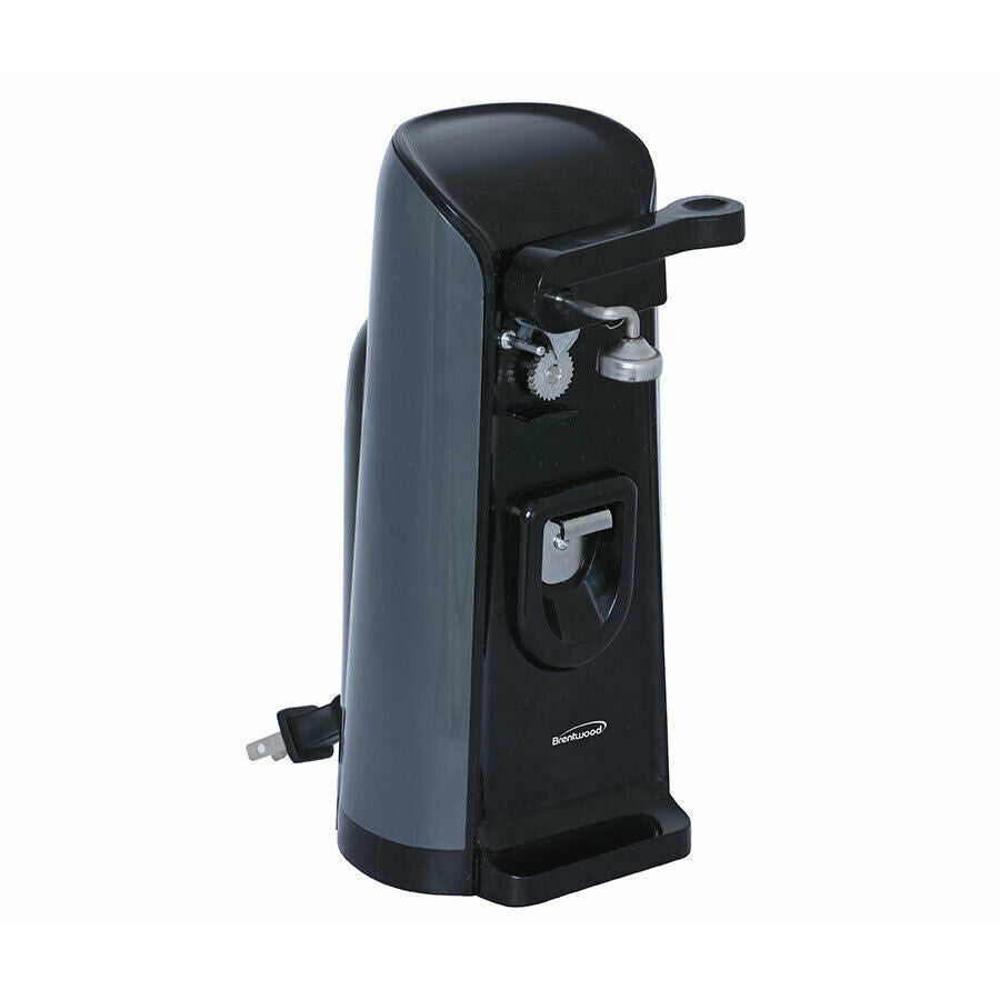 Brentwood J-30B Electric Automatic Can Opener with Knife Sharpener