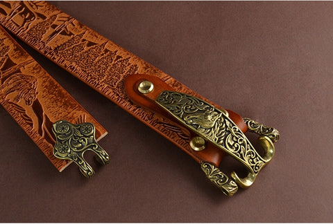 men's leather belt