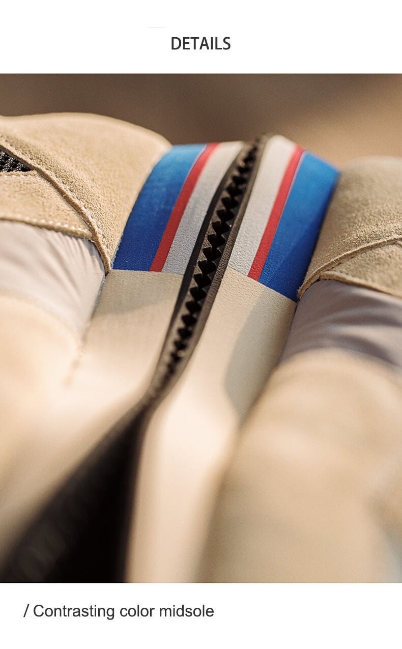 Seagull Retro Suede French Military Sneakers