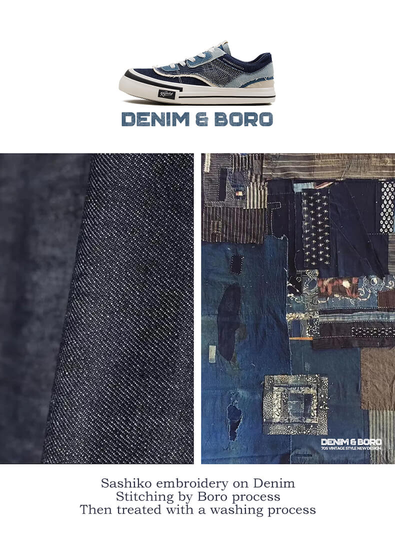 denim canvas sneakers