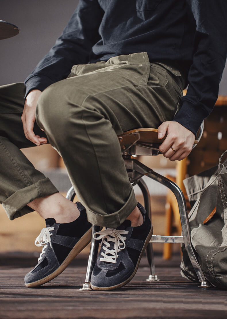 unisex vintage suede sneaker