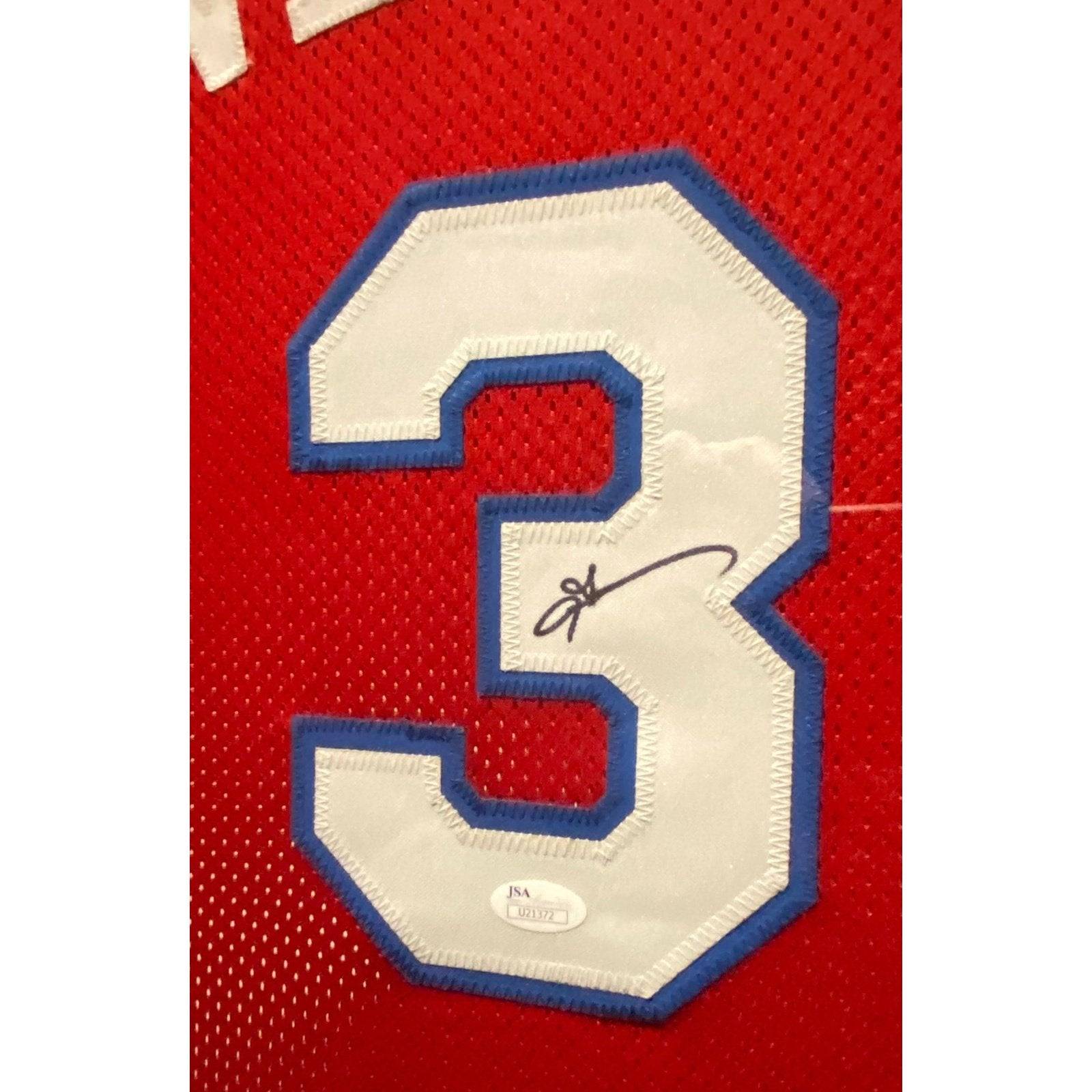 Allen Iverson Framed Jersey JSA Autographed Signed Philadelphia 76ers
