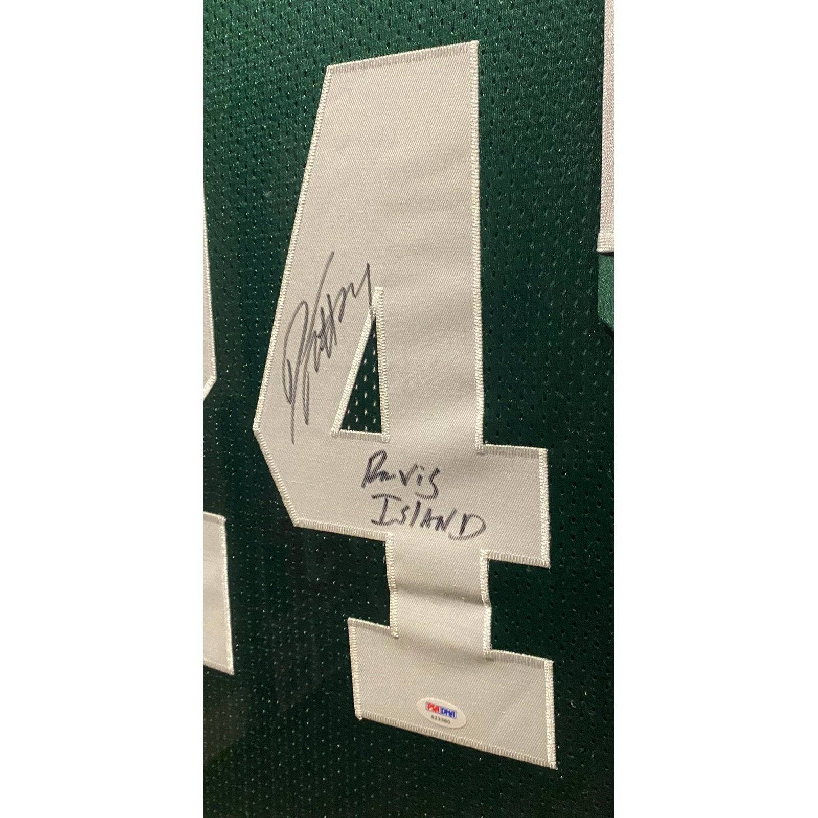 Darrelle Revis Framed Jersey PSA/DNA Autographed Signed New York Jets Pitt