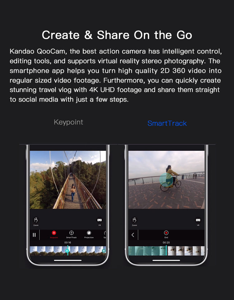 QooCam panoramic camera