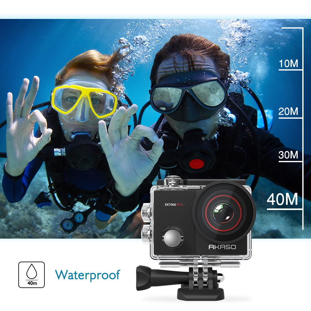 AKASO EK7000 Pro Touch Screen Action Camera