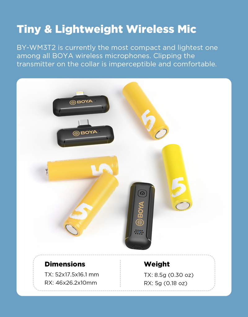 BOYA BY-WM3T2