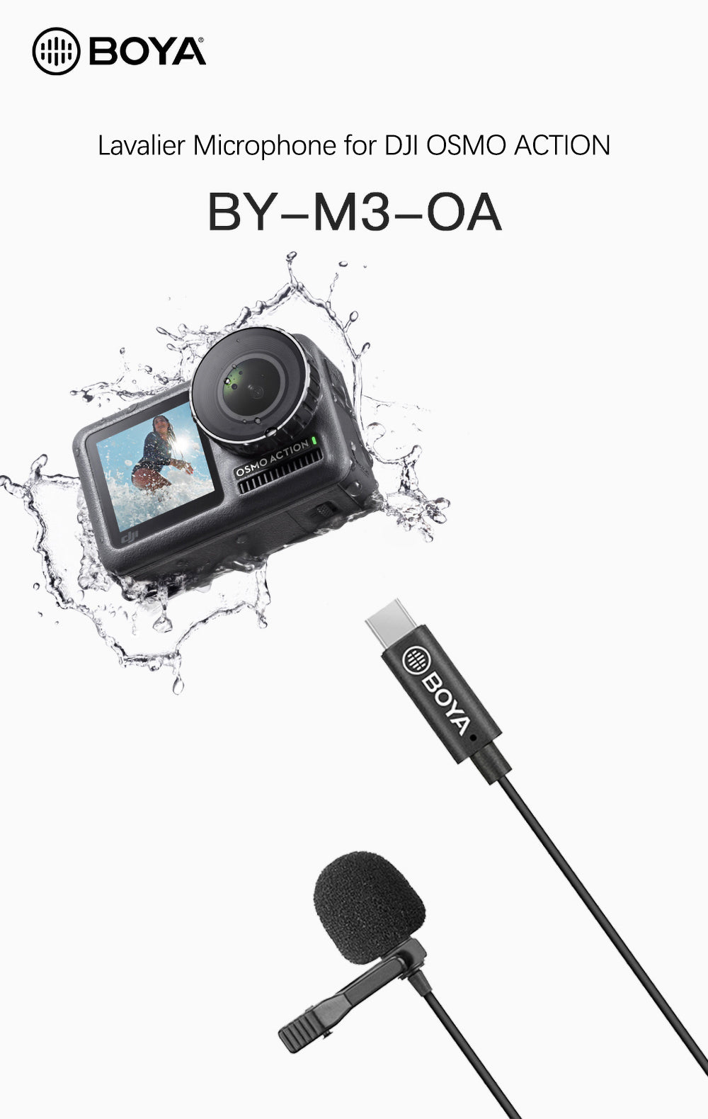 Lavalier Mic f DJI Osmo Action
