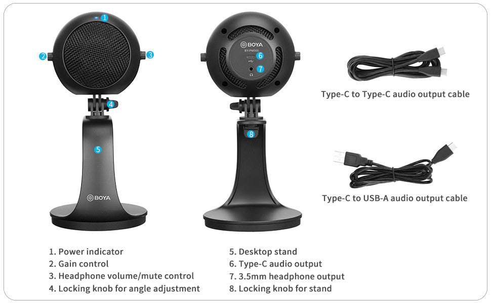 BOYA BY-PM300 Profession USB Microphone