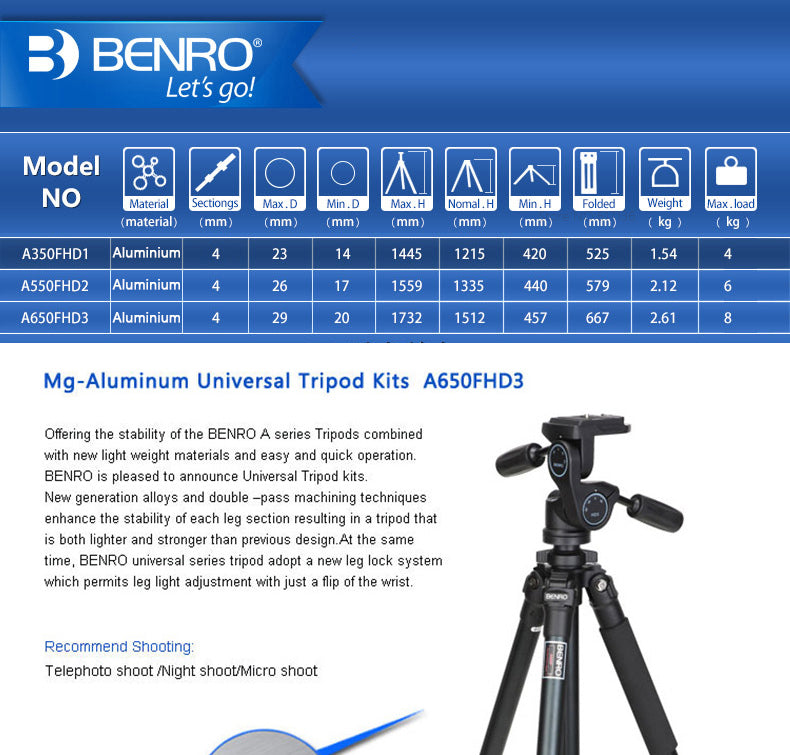 Benro-A650FHD3-11