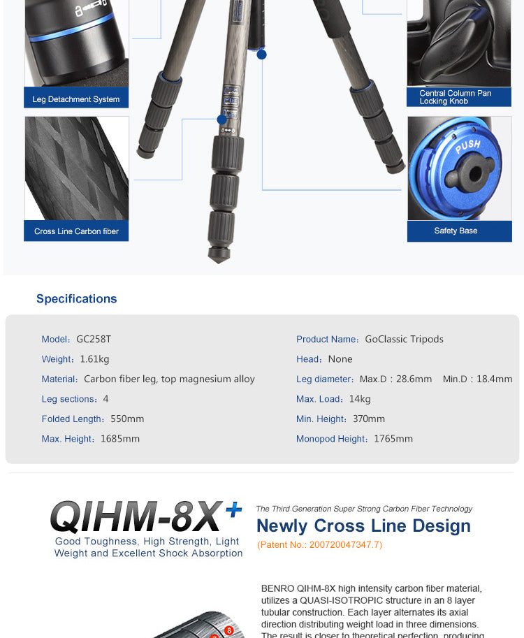 Benro-SystemGO-GC258T-12