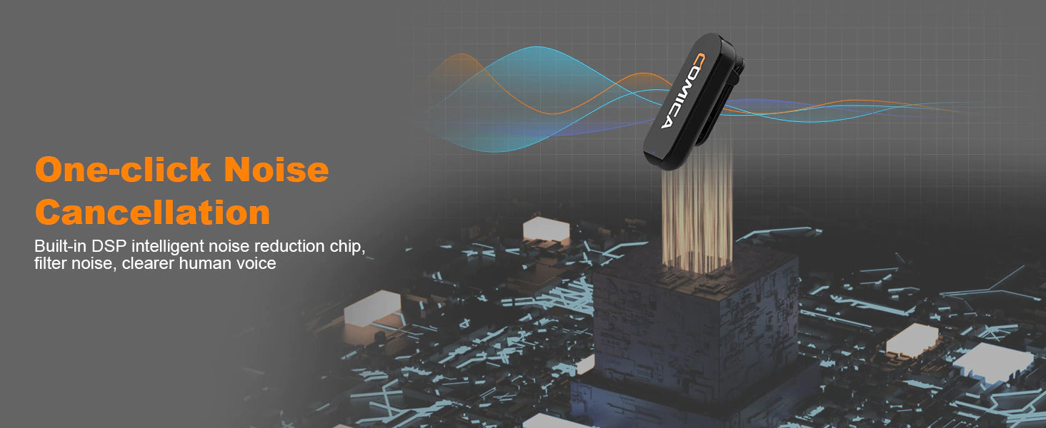 COMICA Vimo S 2.4G Dual-channel Mini Wireless Microphone-10