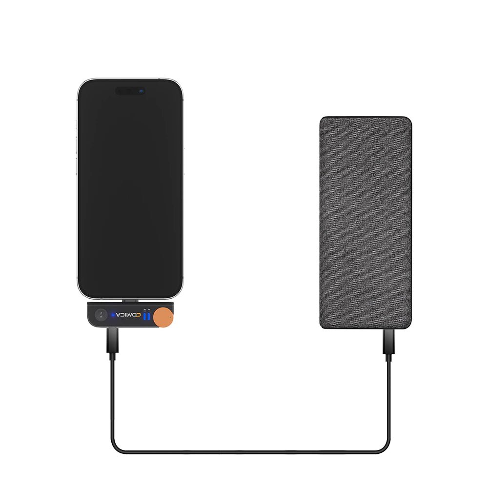 COMICA Vimo S 2.4G Dual-channel Mini Wireless Microphone-25