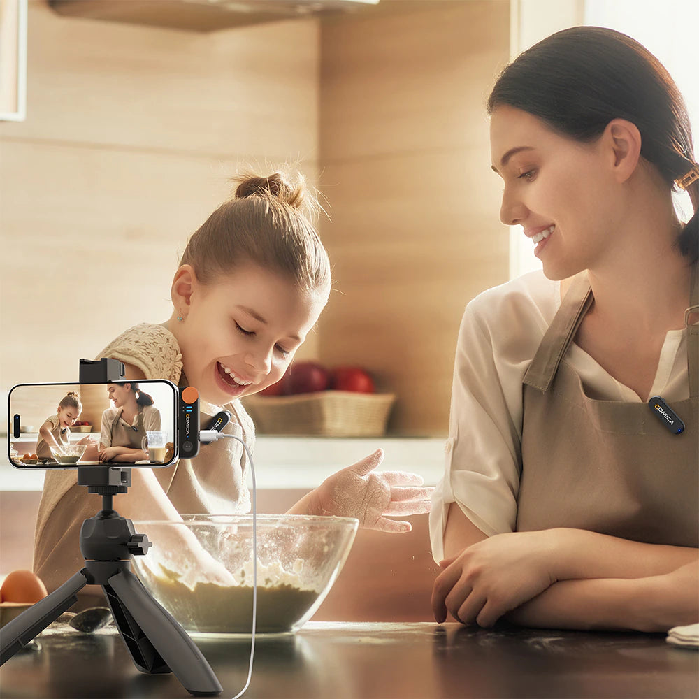 COMICA Vimo S 2.4G Dual-channel Mini Wireless Microphone-30