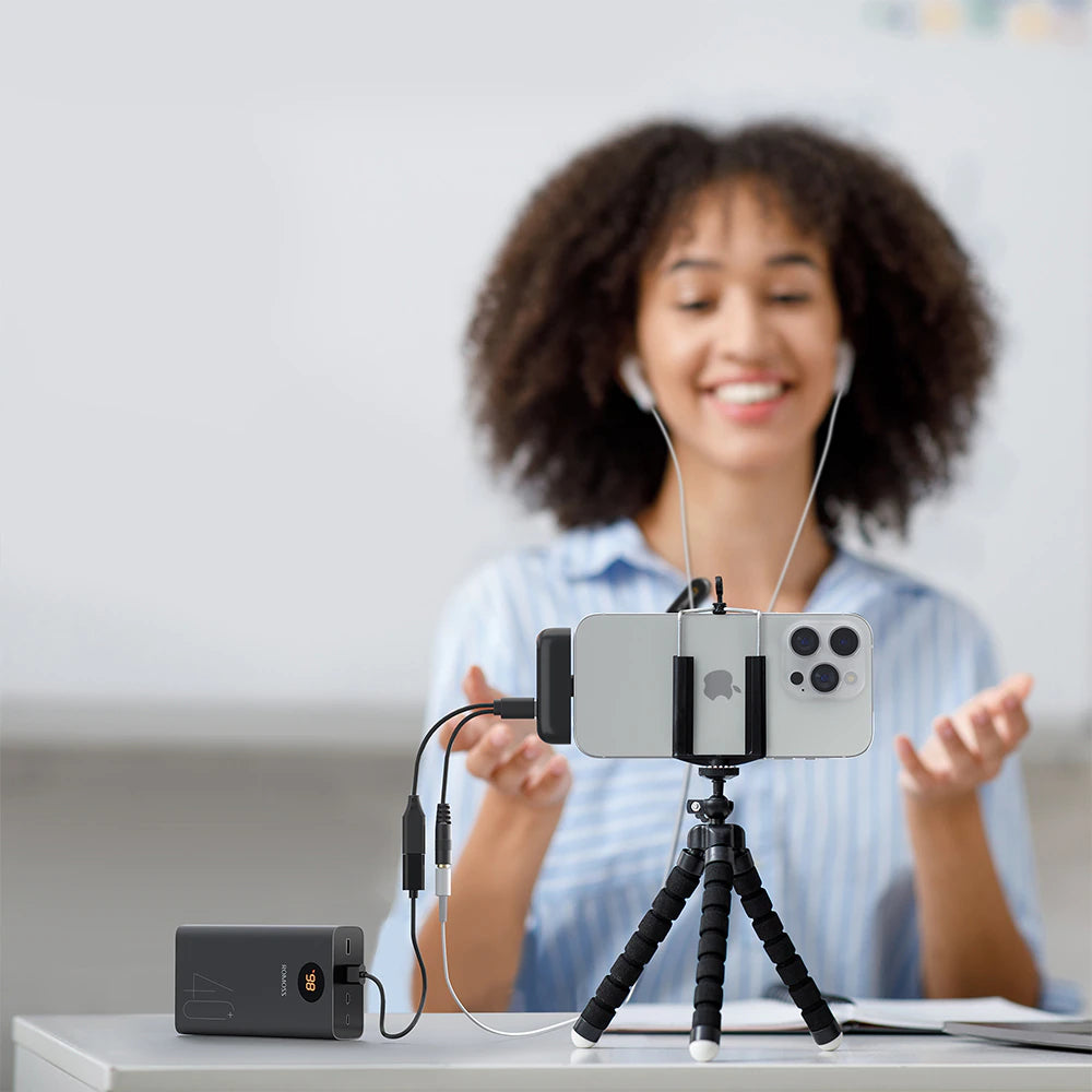 COMICA Vimo S 2.4G Dual-channel Mini Wireless Microphone-31