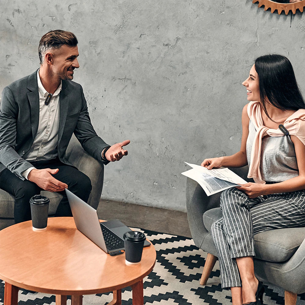 COMICA Vimo S 2.4G Dual-channel Mini Wireless Microphone-32