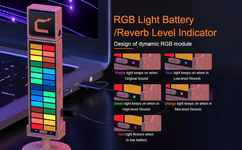 Comica RGB UMIC Cardioid Condenser USB Microphone -13