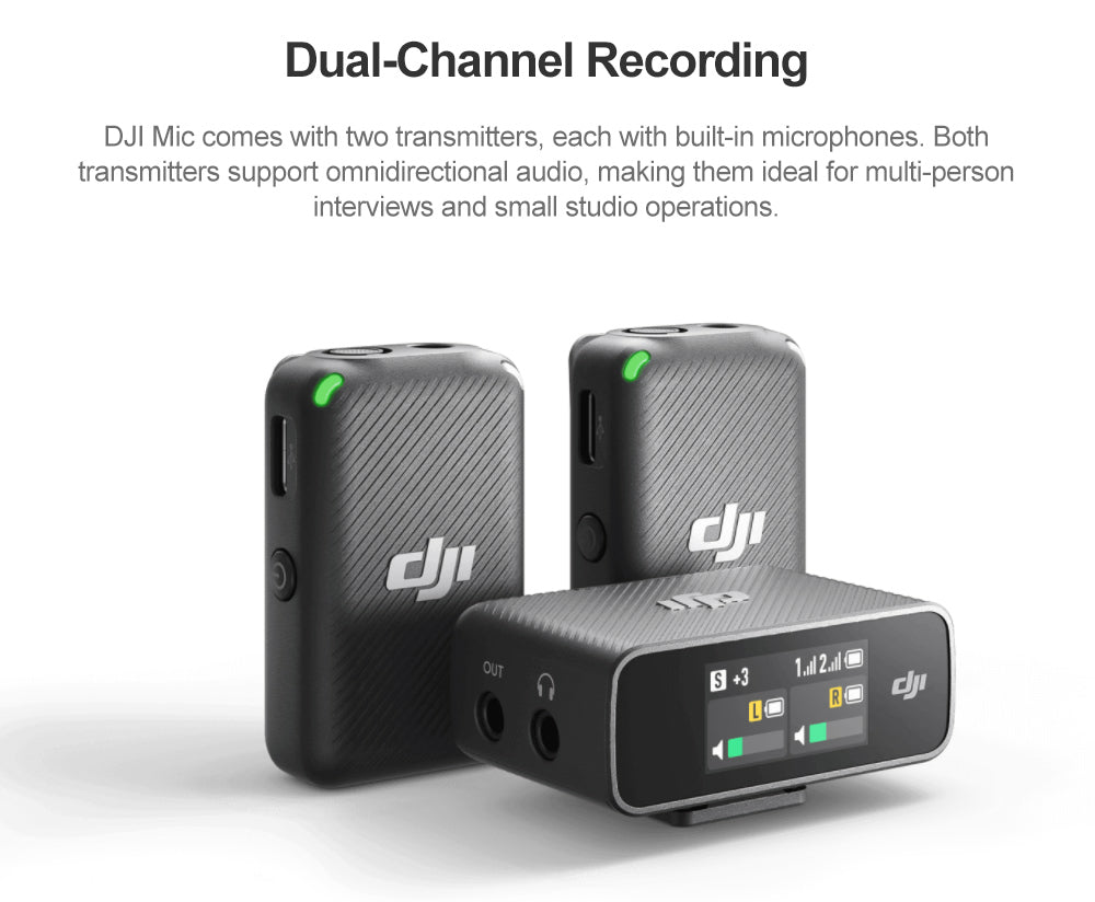 DJI AST01 Wireless Lavalier Microphone