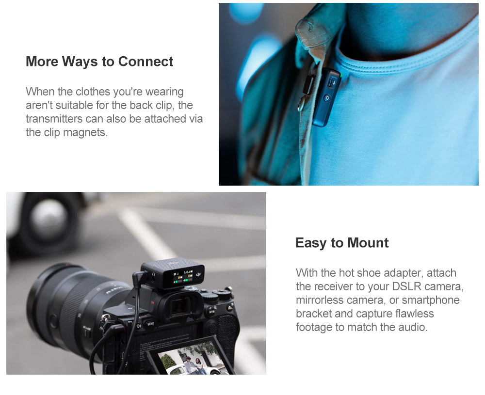 DJI AST01 Wireless Lavalier Microphone