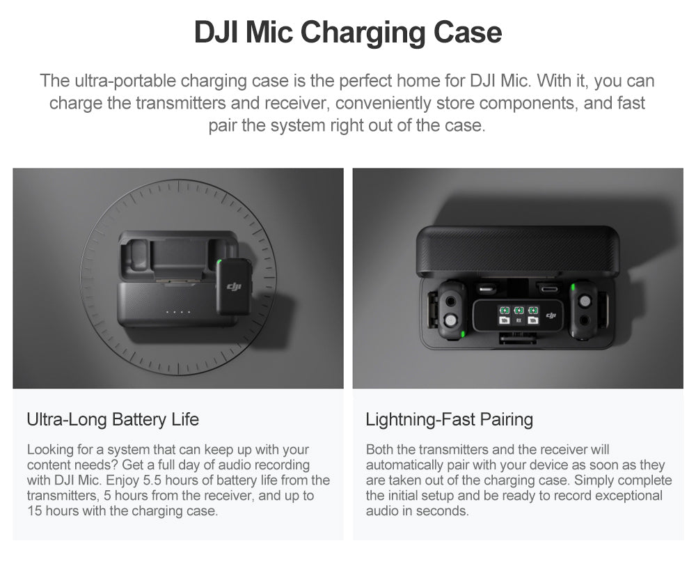 DJI AST01 Wireless Lavalier Microphone