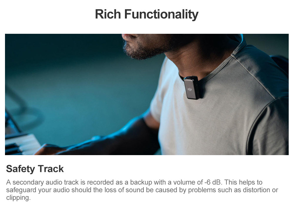 DJI AST01 Wireless Lavalier Microphone