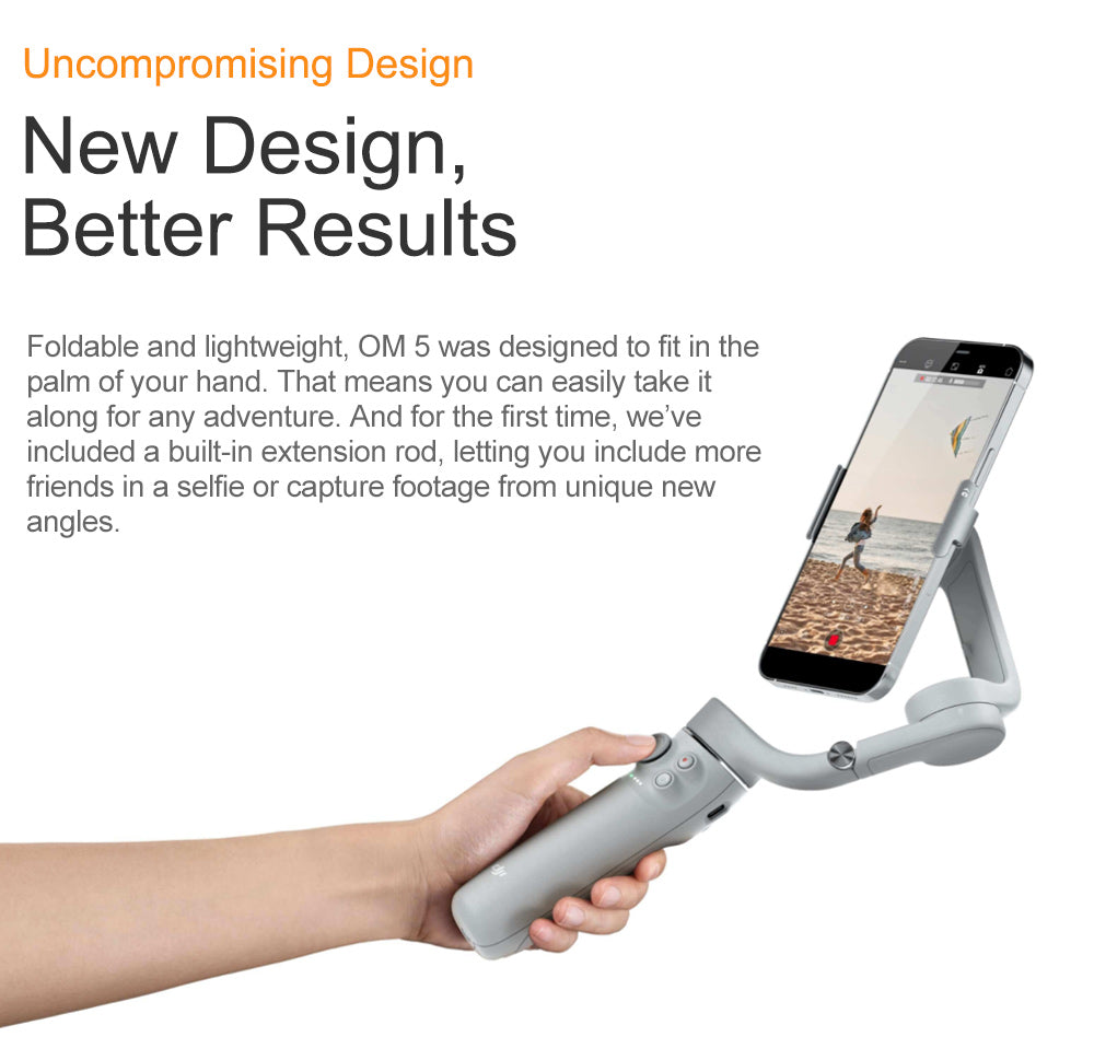 DJI OM 5 3 Axis Foldable Handheld Gimbal Stabilizer