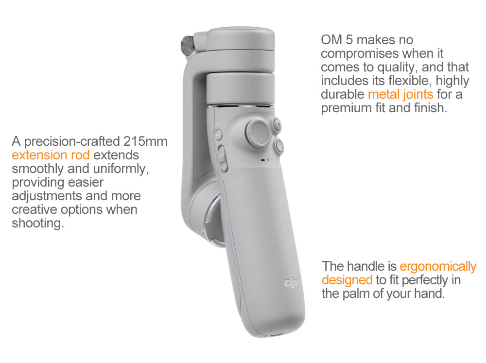 DJI OM 5 3 Axis Foldable Handheld Gimbal Stabilizer