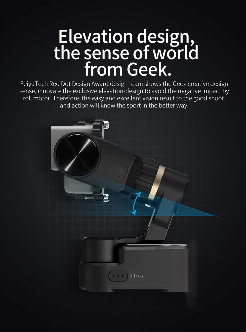 Feiyu WG2X Wearable Action Camera For GoPro