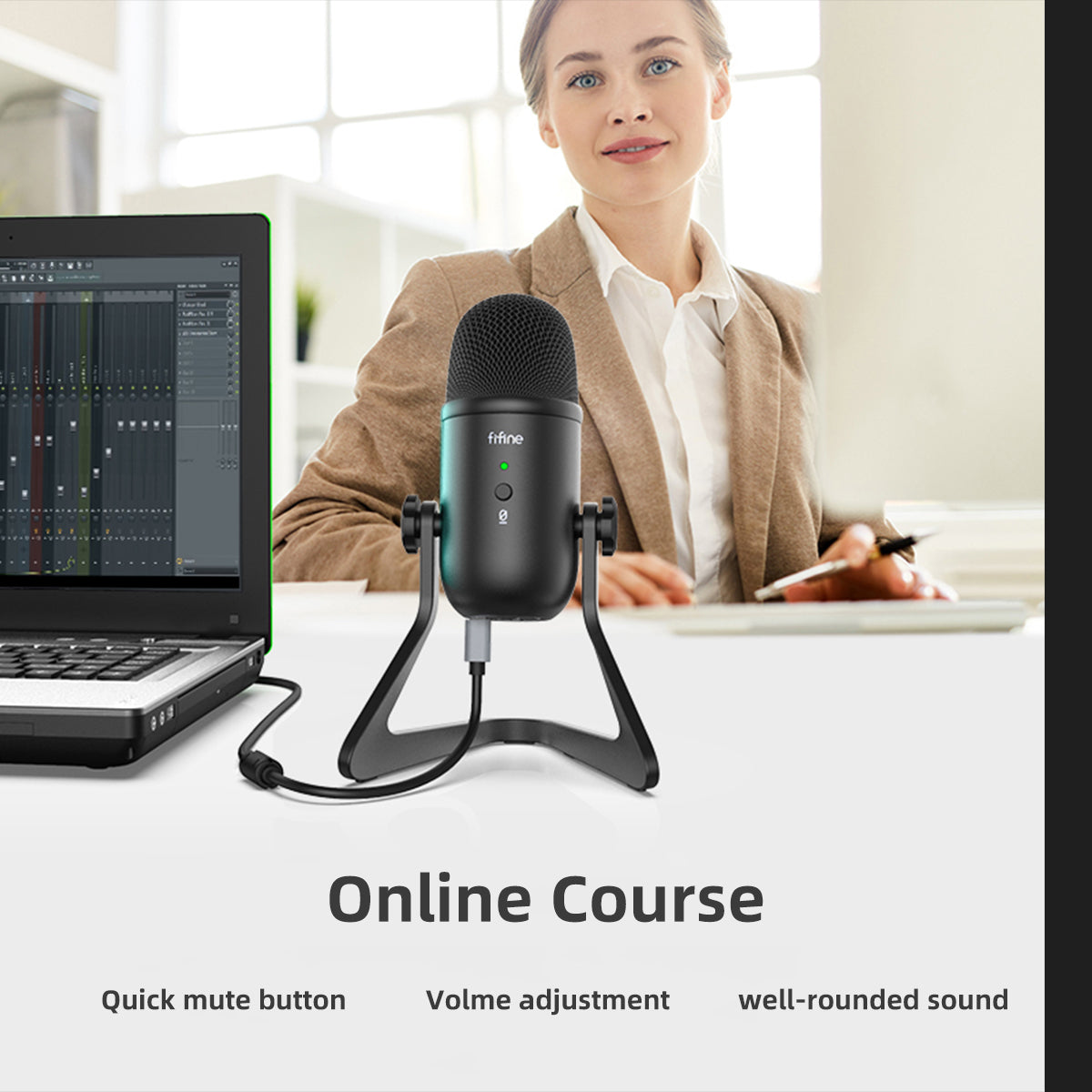 FIFINE K678 USB Microphone