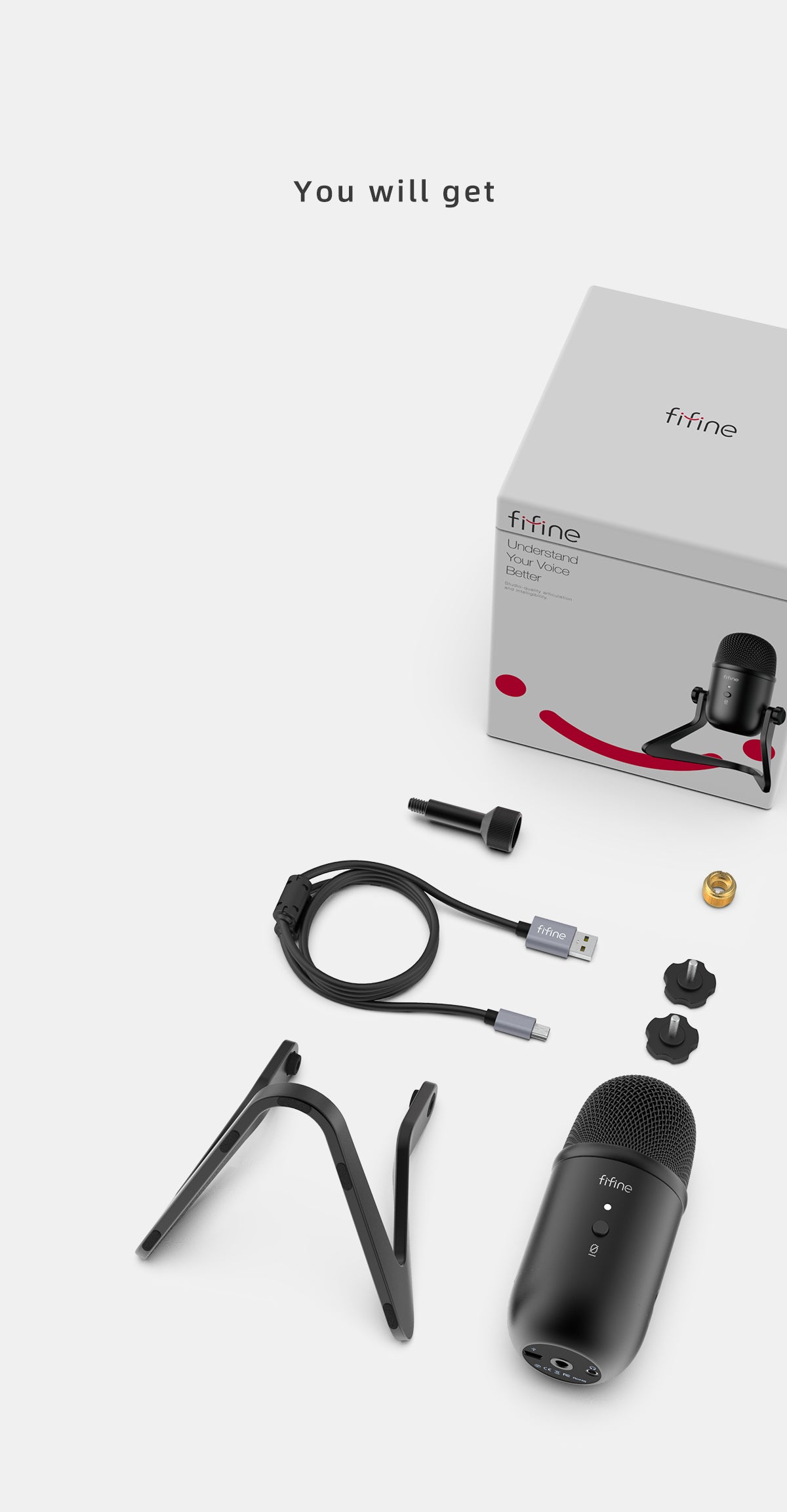 FIFINE K678 USB Microphone