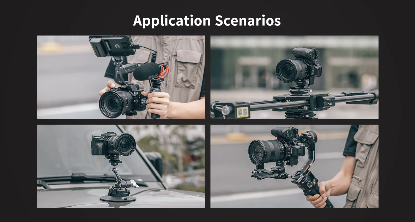 Falcam F22 & F38 & F50 Horizontal-To-Vertical Mount Plate Kit 3304 -13