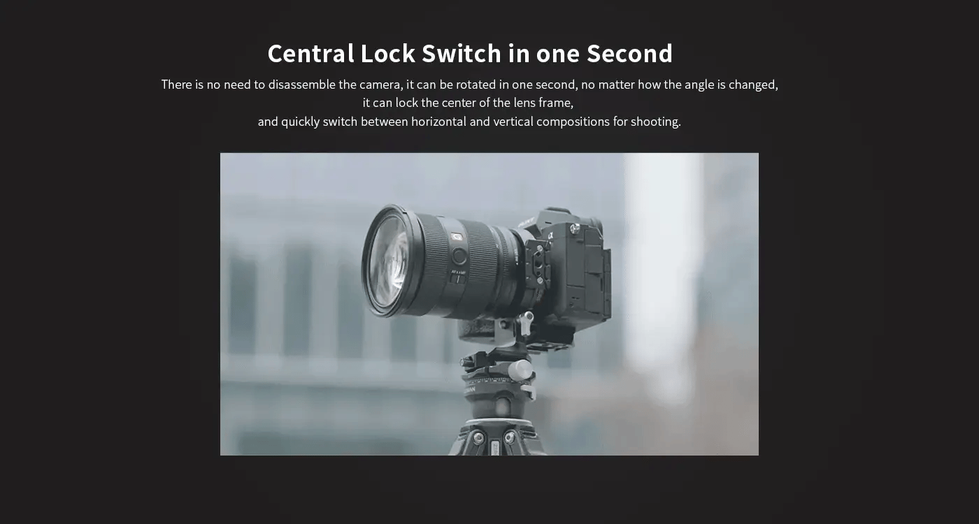 Falcam F22 & F38 & F50 Horizontal-To-Vertical Mount Plate Kit 3304 -16