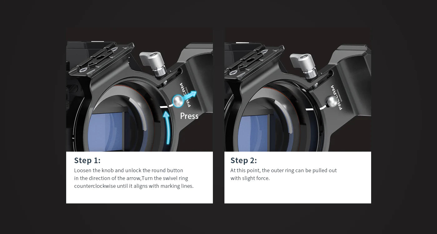 Falcam F22 & F38 & F50 Horizontal-To-Vertical Mount Plate Kit 3304 -21