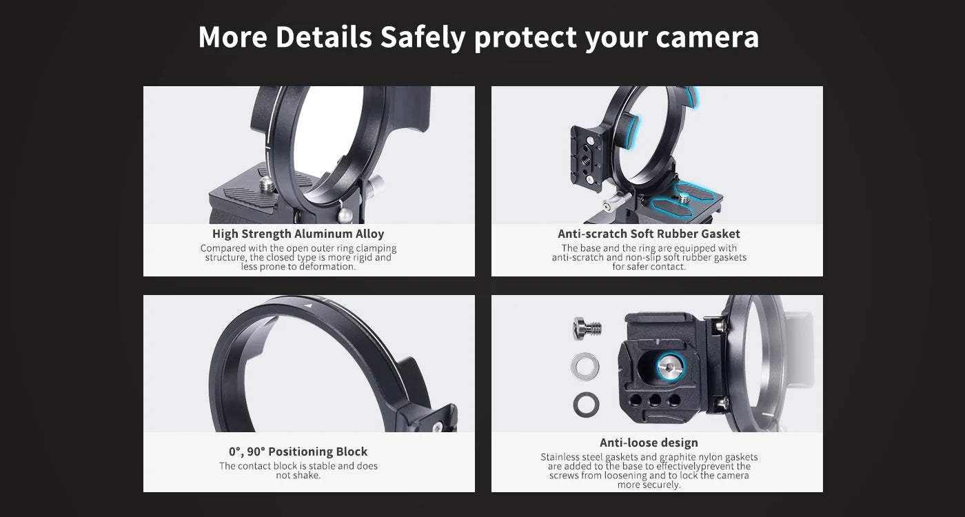 Falcam F22 & F38 & F50 Horizontal-To-Vertical Mount Plate Kit 3304 -22